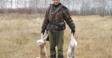 В Рязанской области изменили сроки охоты на зайцев